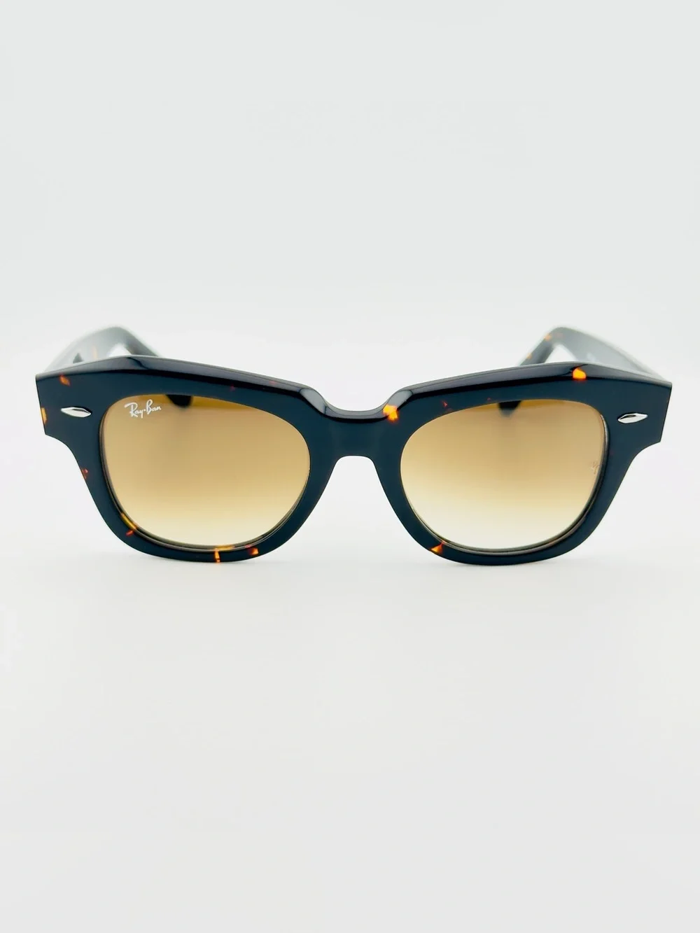 Ray-Ban State Street Women’s Sunglasses RB2186 Polished Havana Frame Brown Lens